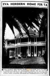EVA HORDERN HOME FOR T.B. (1948, June 18). The Land (Sydney, NSW : 1911 - 1954), p. 22. Retrieved March 23, 2021, from http://nla.gov.au/nla.news-article105812352