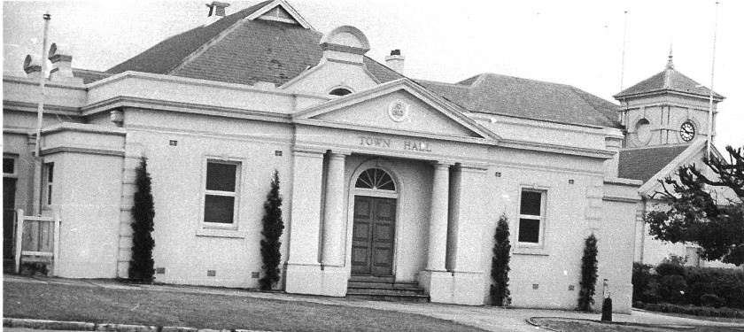 Strathfield Town Hall 1964. Source: Strathfield-Homebush Historical Society collection