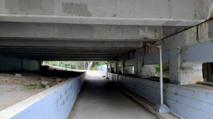 Moore’s Bridge pedestrian underpass. Photo Cathy Jones 2024